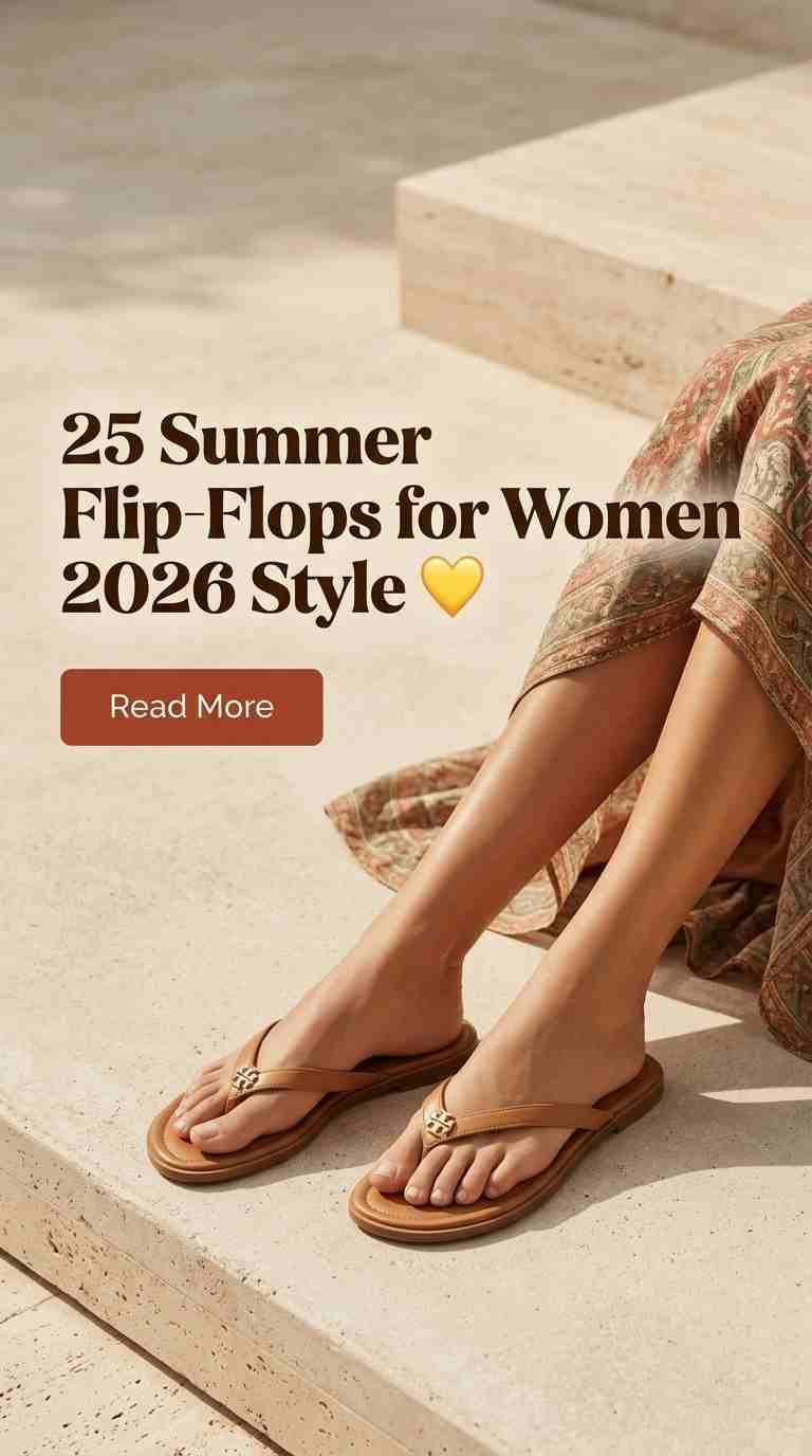 Summer Flip-Flops for Women 2026 Style – 25 Chic & Easy Looks
