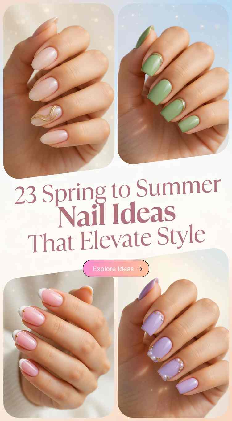 23 Bright Nail Colors France Style for Spring Summer 2026