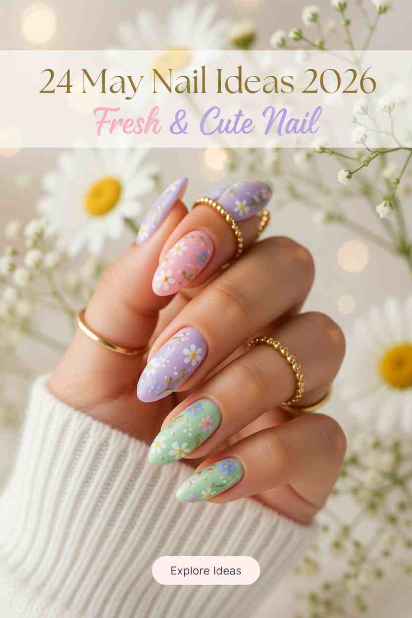 24 May Nail Ideas 2026 Germany Inspired – Fresh & Cute Nail Designs