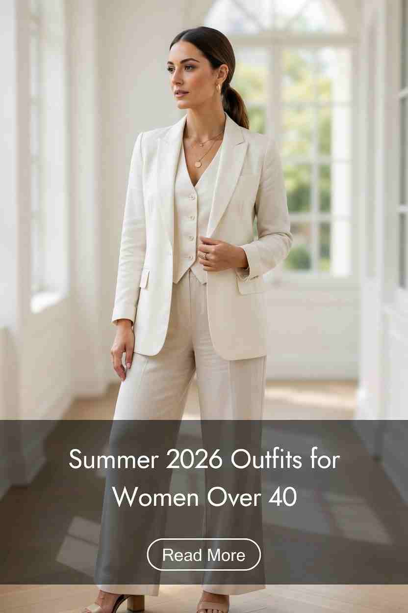 Summer Outfits for Women Over 40 2026 Inspired – 24 Timeless Looks