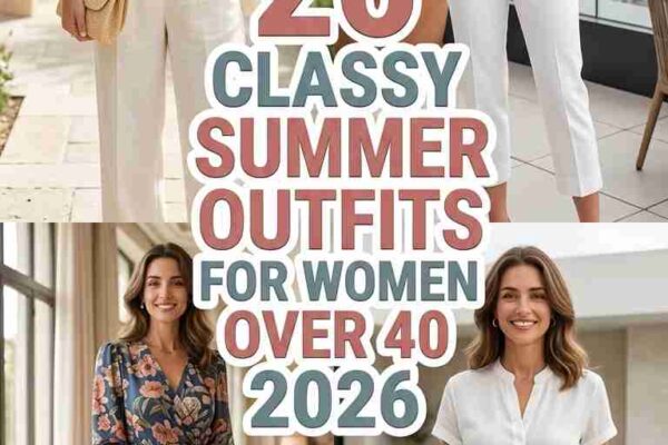 Summer Outfits for Women Over 40 2026 – 26 Classy Looks