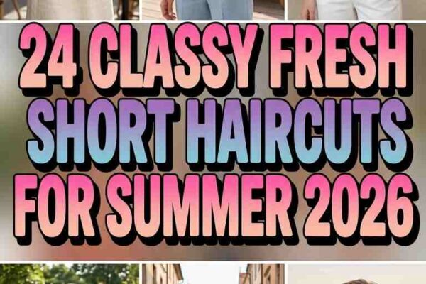 Fresh Short Haircuts for Summer 2026 with Elegance – 24 Classy Looks