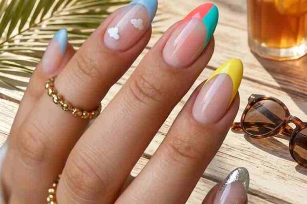 24 Summer French Tip Nail Ideas 2026 with Elegance – Elegant Bright Looks