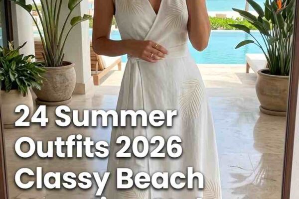 24 Cute Summer Women Outfits 2026 with Fashion Touch – Vacation Ready Looks