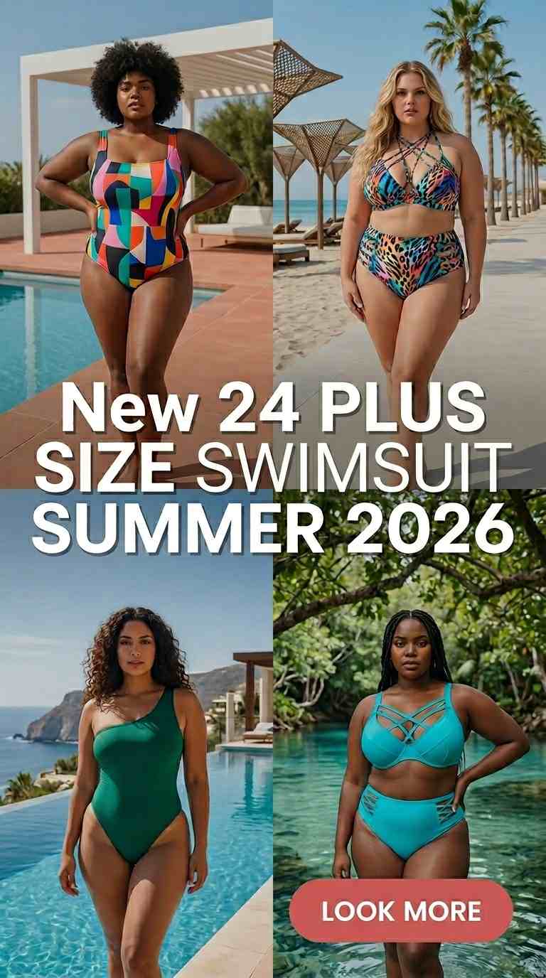 Vibes Plus Size Swimsuit Summer 2026 – 24 Stylish Confidence Boosting Looks