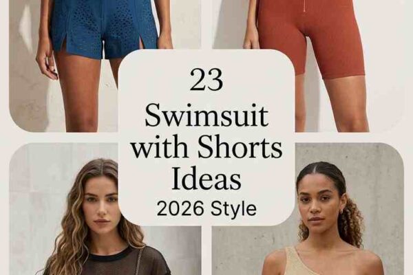 23 Swimsuit with Shorts Ideas 2026 Style – Modern Summer Fits