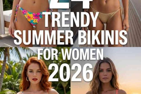 Summer Bikinis for Women 2026 – 24 Chic Beach Looks