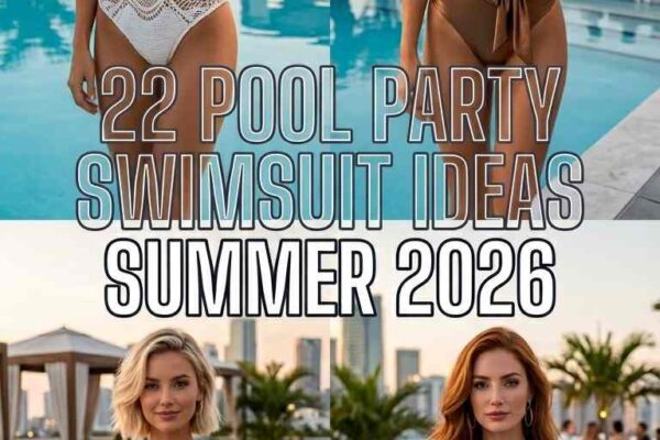 22 Pool Party Swimsuit Ideas 2026 – Trendy Party Styles
