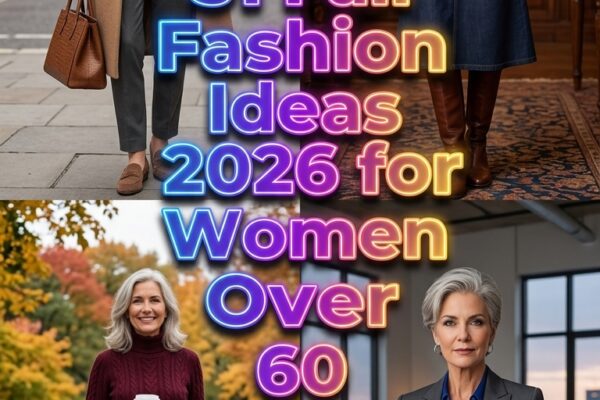 31 Fall Fashion Ideas 2026 for Women Over 60 – Cute & Elegant Outfits ✨👗