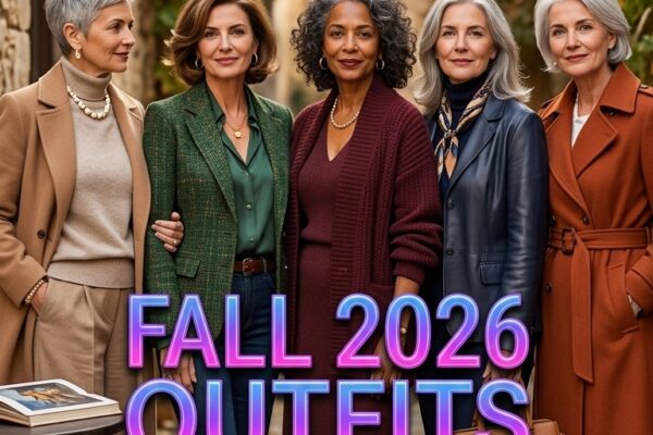 29 Chic & Cozy Fall 2026 Outfits for Women Over 50 – Trendy & Comfy Style Ideas