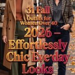31 Fall Denim Outfits for Women Over 40 2026 – Effortlessly Chic Everyday Looks