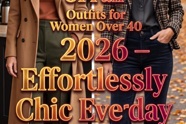 31 Fall Denim Outfits for Women Over 40 2026 – Effortlessly Chic Everyday Looks