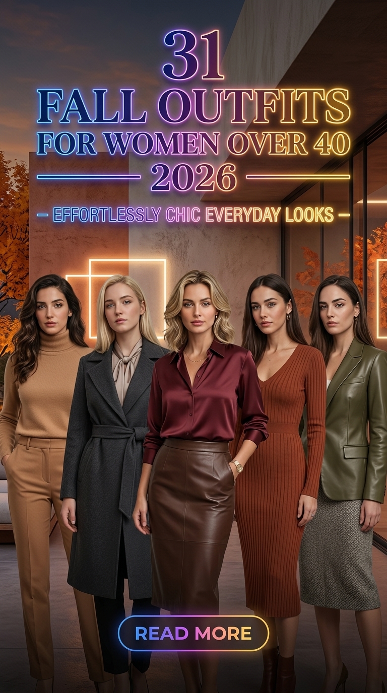 30 Fall Smart Casual Work Outfits for Women Over 50 2026 – Effortless Office Chic