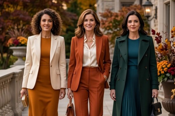 30 Wedding Style Fall Inspo 2026 for Women Over 40 – Elegant & Comfortable Guest Looks