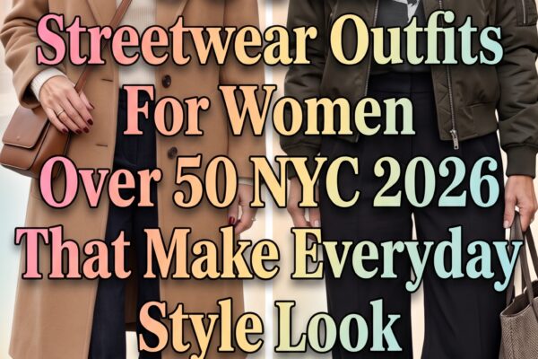 30 Fall Streetwear Outfits for Women Over 50 NYC 2026 – Effortlessly Cool Everyday Style