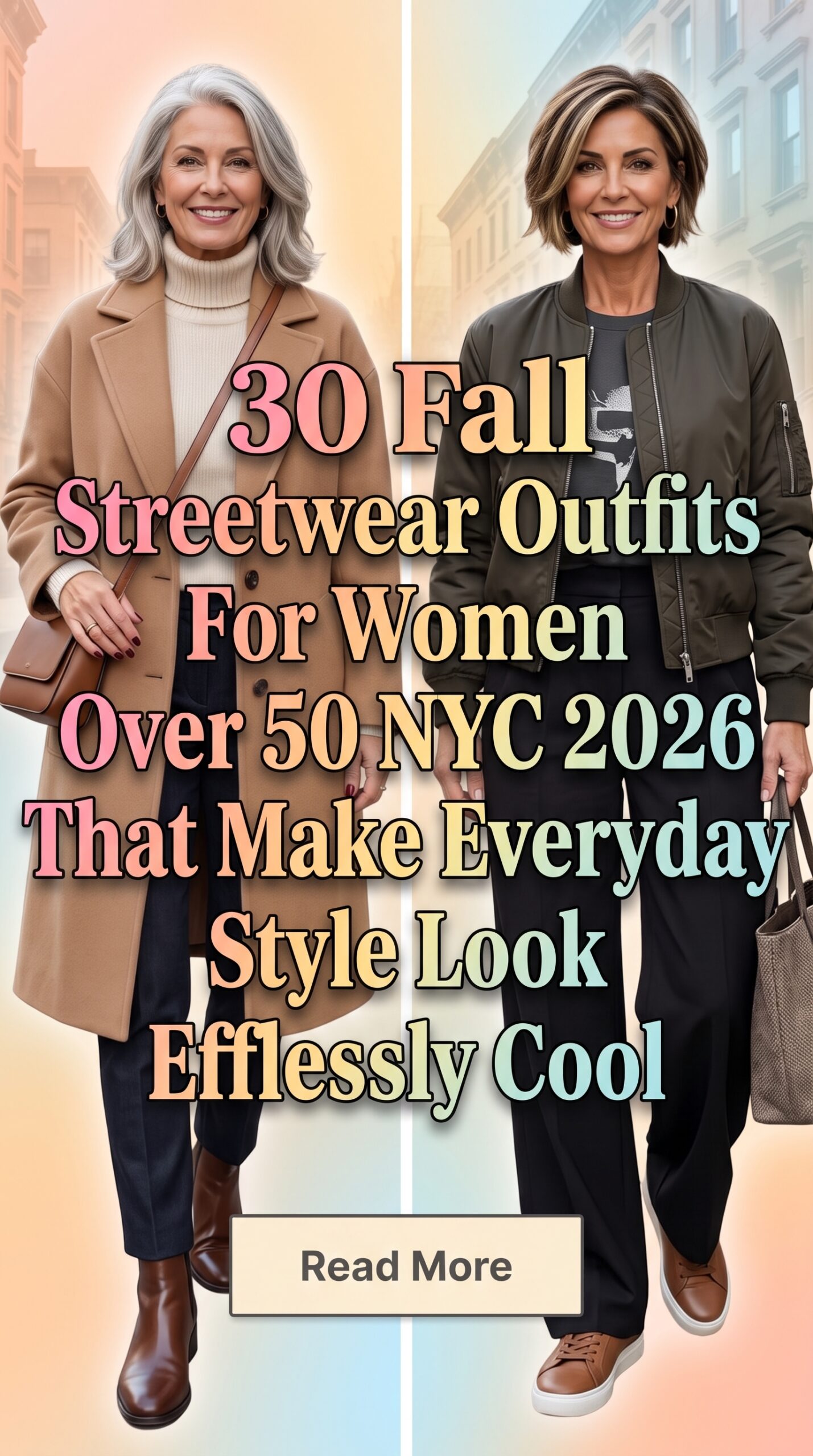 30 Fall Streetwear Outfits for Women Over 50 NYC 2026 – Effortlessly Cool Everyday Style