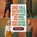 30 Fall Outfits with Tights and Skirts for Women Over 60 2026 – Effortlessly Chic Style