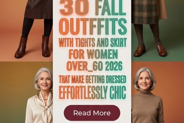 30 Fall Outfits with Tights and Skirts for Women Over 60 2026 – Effortlessly Chic Style