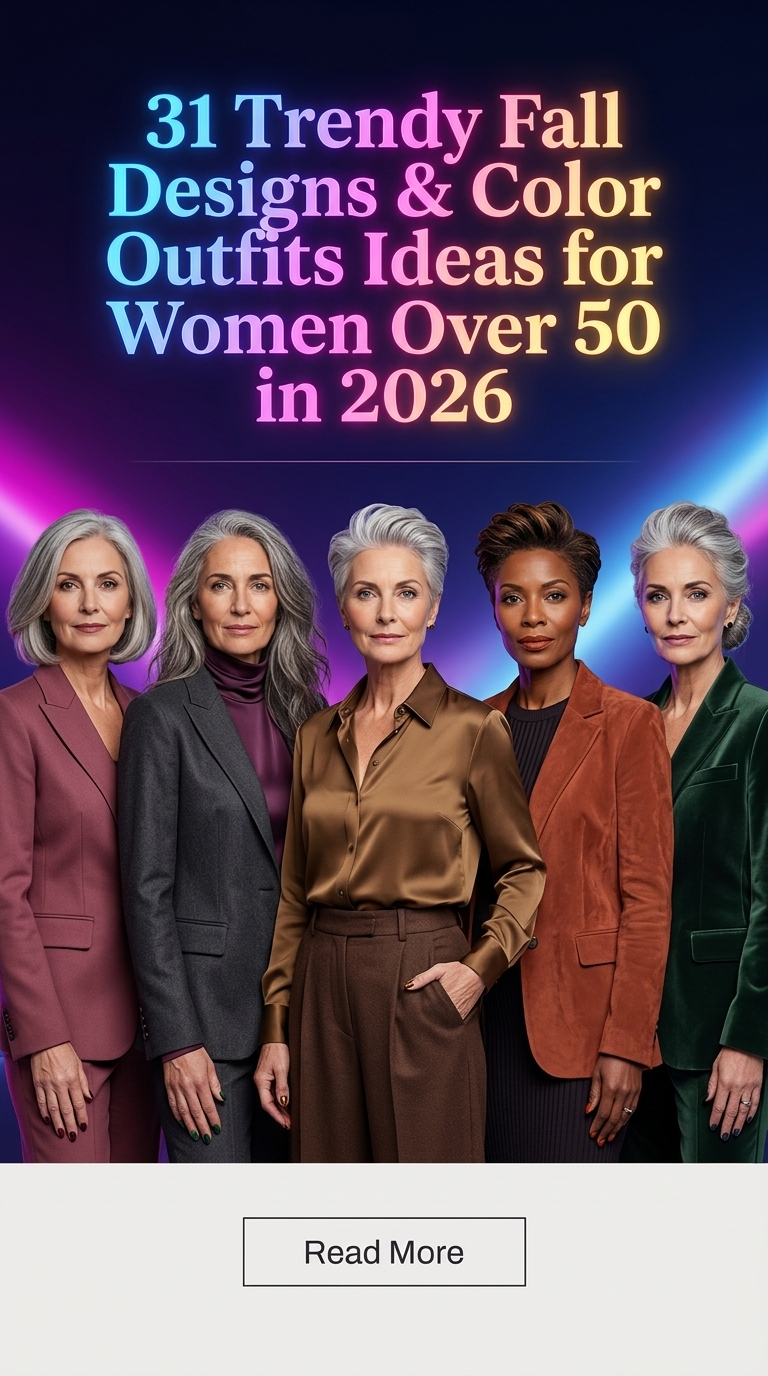 31 Trendy Fall Color Outfit Ideas for Women Over 50 2026 – Chic Seasonal Looks