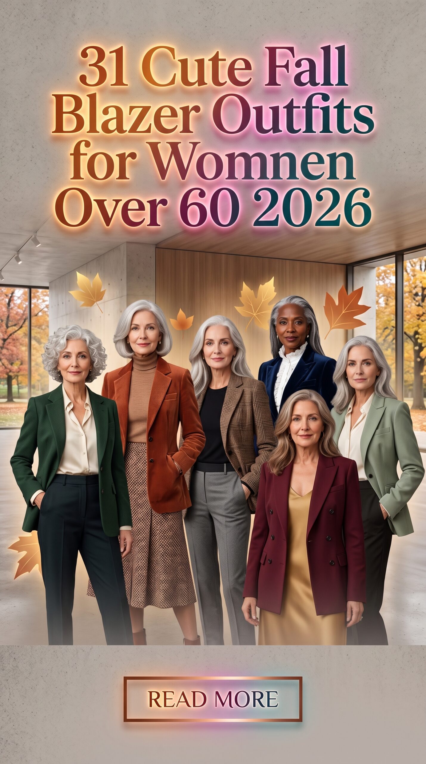 31 Cute Fall Blazer Outfits for Women Over 60 2026 – Effortlessly Chic Autumn Style