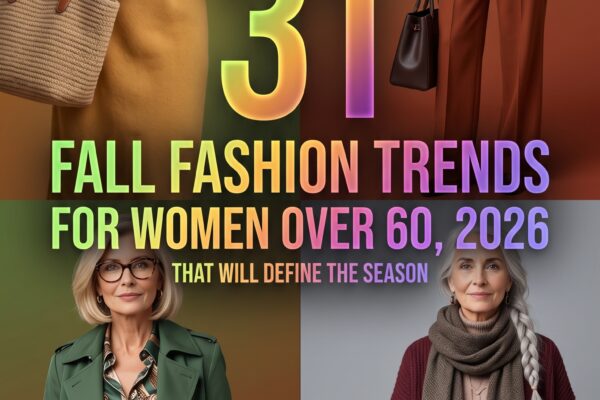 31 Fall Fashion Trends for Women Over 60 2026 – Timeless Styles That Define the Season