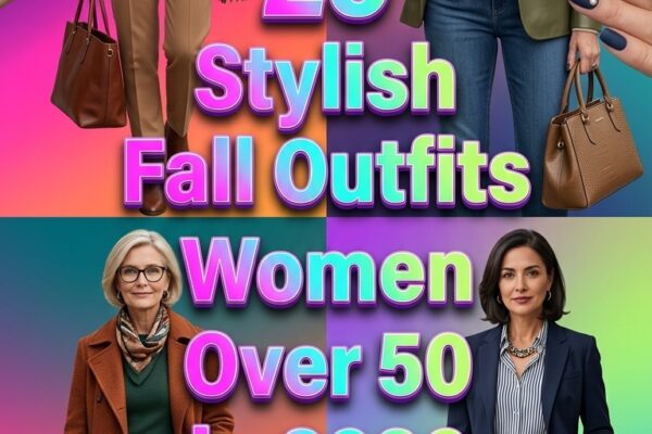 29 Stylish Fall Outfits for Women Over 50 – Classy Seasonal Wardrobe 2026