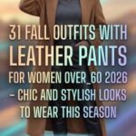 31 Fall Leather Pants Outfits for Women Over 60 2026 – Chic, Timeless & Effortlessly Elegant