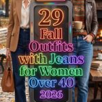 29 Fall Outfits with Jeans for Women Over 40 2026 – Effortlessly Chic Everyday Style