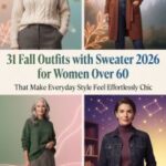 31 Fall Sweater Outfits for Women Over 60 2026 – Timeless Everyday Elegance