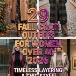 29 Fall Coat Outfits for Women Over 40 2026 – Timeless Layering & Chic Style