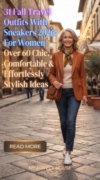 31 Fall Travel Outfits with Sneakers for Women Over 60 2026 – Chic & Comfortable Style