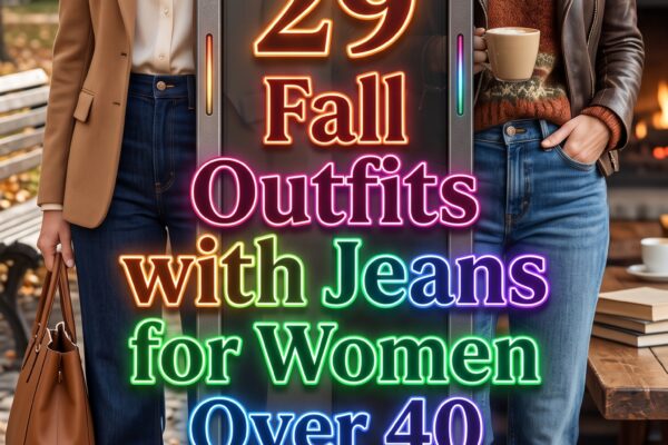 29 Fall Outfits with Jeans for Women Over 40 2026 – Effortlessly Chic Everyday Style