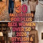 30 Fall Outfits for Plus Size Women Over 50 2026 – Stylish, Comfortable & Modern