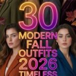 30 Modern Fall Outfits for Women 2026 – Effortless Style & Timeless Elegance