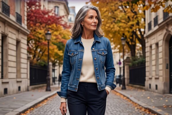 30 Fall Outfits with Jean Jackets for Women Over 40 2026 – Effortlessly Chic Everyday Style