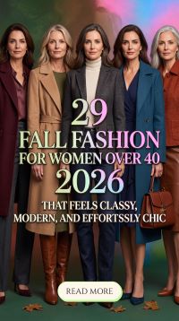 29 Fall Fashion Ideas for Women Over 40 2026 – Classy, Modern & Timeless Style