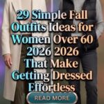 29 Simple Fall Outfits for Women Over 60 2026 – Timeless, Comfortable & Chic Style