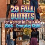 29 Fall Outfits for Women in Their 40s 2026 – Effortlessly Chic Everyday Style