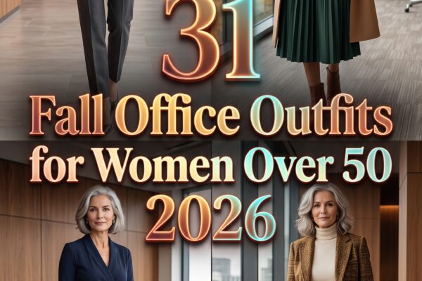 31 Fall Office Outfits for Women Over 50 2026 – Effortlessly Chic Workwear