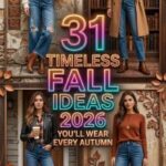 31 Timeless Fall Style Ideas for Women 2026 – Elegant Looks You'll Wear Every Autumn