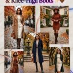 31 Elegant Fall Outfit Ideas for Women 2026 – Trench Coat, Knit Dress & Knee-High Boots