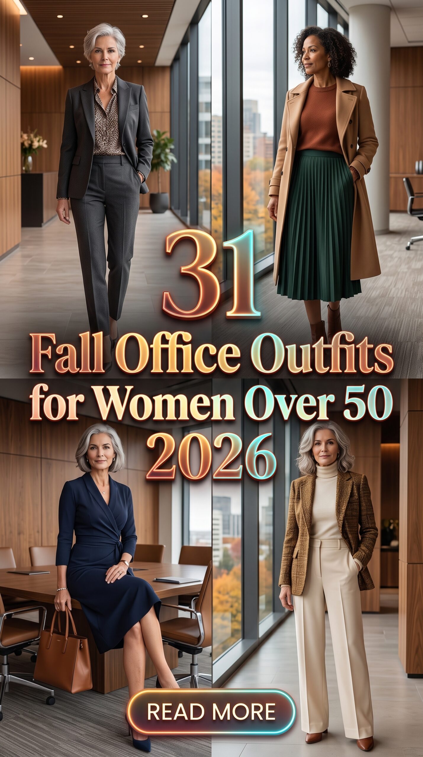 31 Fall Office Outfits for Women Over 50 2026 – Effortlessly Chic Workwear