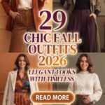 29 Chic Fall Outfits for Women 2026 – Elegant Looks with Timeless Italian Style