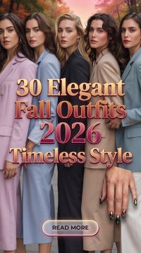 30 Elegant Fall Outfits for Women 2026 – Timeless Italian Style & Sophisticated Autumn Fashion