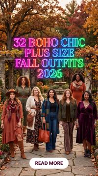 32 Plus Size Fall Outfits 2026 – Timeless Layers, Elegant Textures & Sophisticated Style