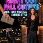 32 Night Out Fall Outfits 2026 – Chic Modern Looks for Date Nights & Evening Style