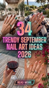 34 September Nail Art Ideas 2026 – Chic Inspired Fall Manicure Designs You’ll Want to Copy