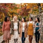 34 Cute Pregnancy Outfits for Fall 2026 – Cozy, Chic and Comfortable Maternity Outfit Ideas with Stylish Everyday Autumn Looks
