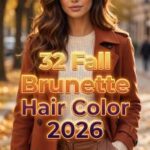 32 Fall Brunette Hair Color Ideas 2026 – Gorgeous and Dimensional Brown Shades and Warm Highlights to Save for Your Next Salon Visit