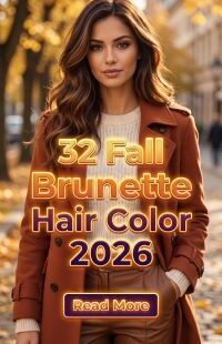 32 Fall Brunette Hair Color Ideas 2026 – Gorgeous and Dimensional Brown Shades and Warm Highlights to Save for Your Next Salon Visit